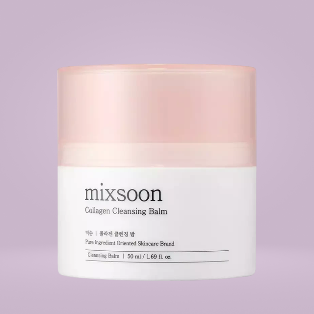 MIXSOON Collagen Cleansing Balm 50ml | Bálsamo Limpiador Desmaquillante con Colágeno y Ácido Hialurónico
