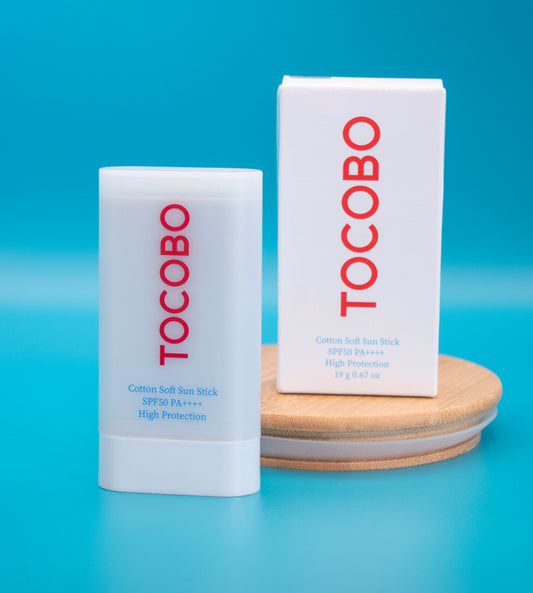 TOCOBO Protector Solar en Barra Cotton Soft Sun Stick SPF50+ 19 g