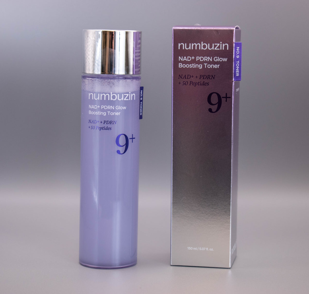 Numbuzin Tónico Iluminador No.9 NAD+ + PDRN Glow Boosting Toner 150 ml