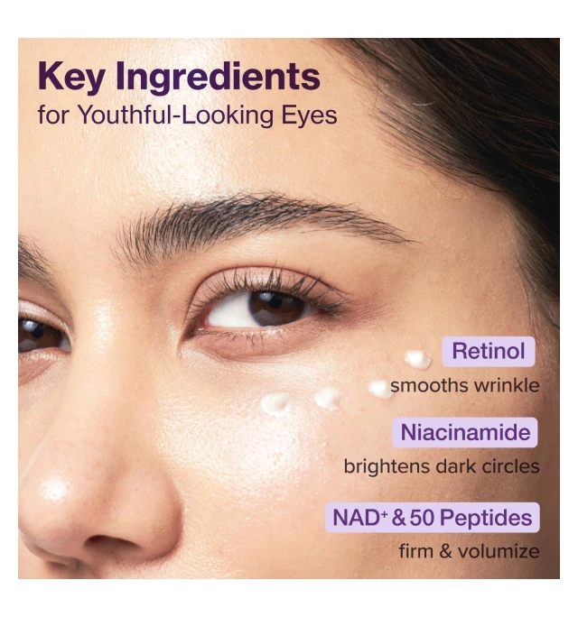 Numbuzin No.9 NAD + Retinol Volumetox Crema de Ojos Antiedad 10 ml