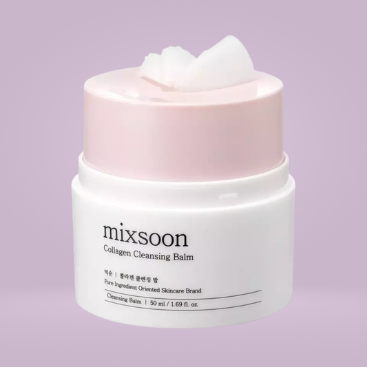 MIXSOON Collagen Cleansing Balm 50ml | Bálsamo Limpiador Desmaquillante con Colágeno y Ácido Hialurónico
