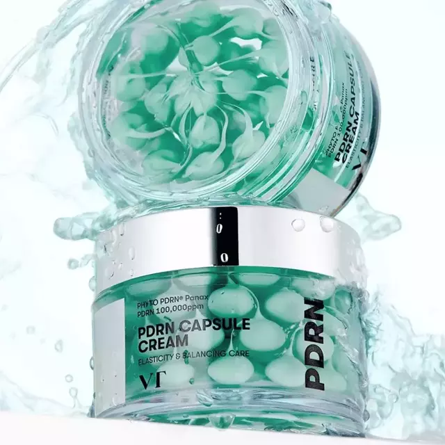 VT Cosmetics PDRN Capsule Cream 100 | Crema Antiedad con C·psulas Regeneradoras 50ml