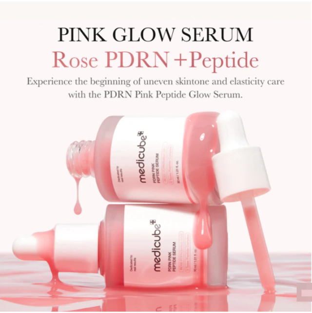 MEDICUBE PDRN Pink Peptide Serum Suero Antiedad Regenerador e Iluminador 30 ml