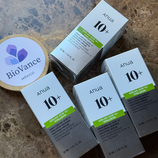 ANUA Azelaic Acid 10% + Hyaluron Serum Suero Calmante Anti-Rojeces 30 ml