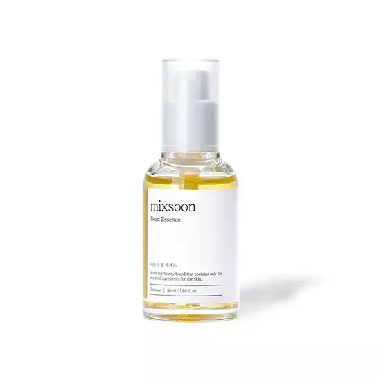 MIXSOON Bean Essence Esencia 2-en-1 Hidratante con Exfoliación Suave y Soya Fermentada