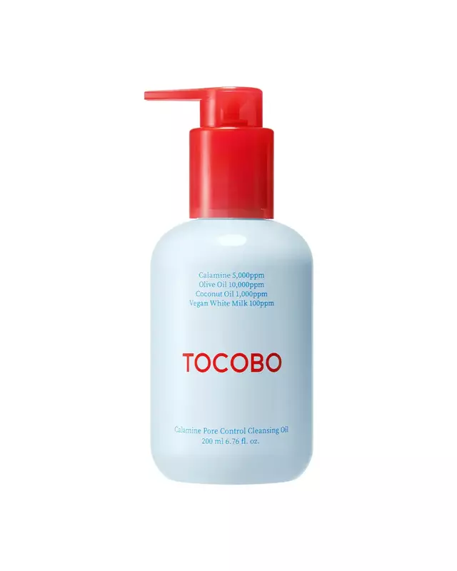 TOCOBO Calamine Pore Control Cleansing Oil Aceite Limpiador para Poros, Sebo y Maquillaje 200 ml