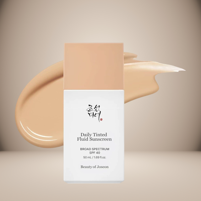 Beauty of Joseon Protector Solar con Color Daily Tinted Fluid SPF50+ PA++++ Mineral Cobertura Natural 50 ml