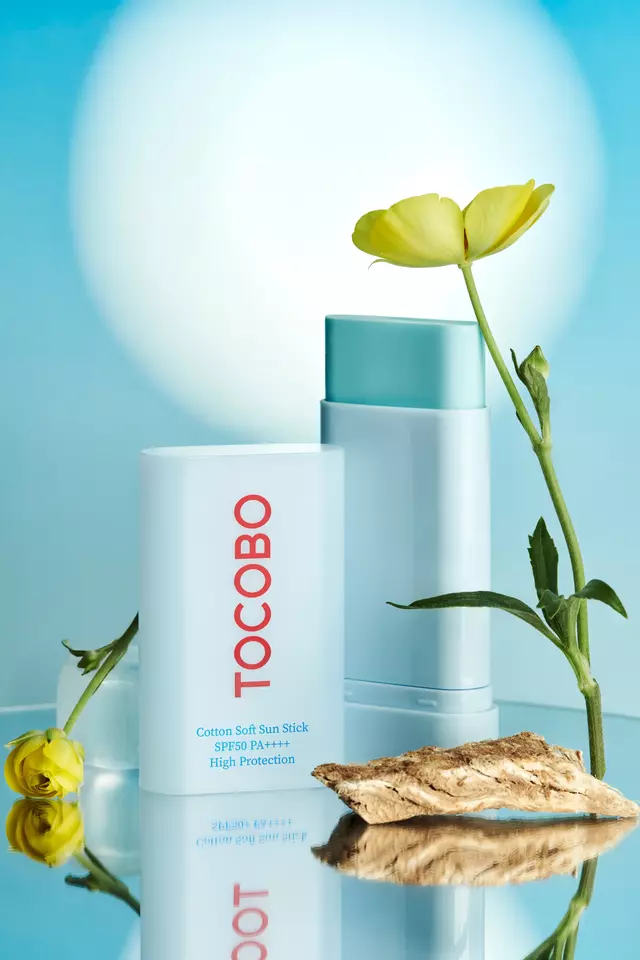 TOCOBO Protector Solar en Barra Cotton Soft SPF50+ PA++++ 19 g (Acabado Mate Sin Brillo)